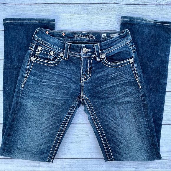 Miss Me Embellished Jeans with Rhinestone Details - Picture 6 of 13